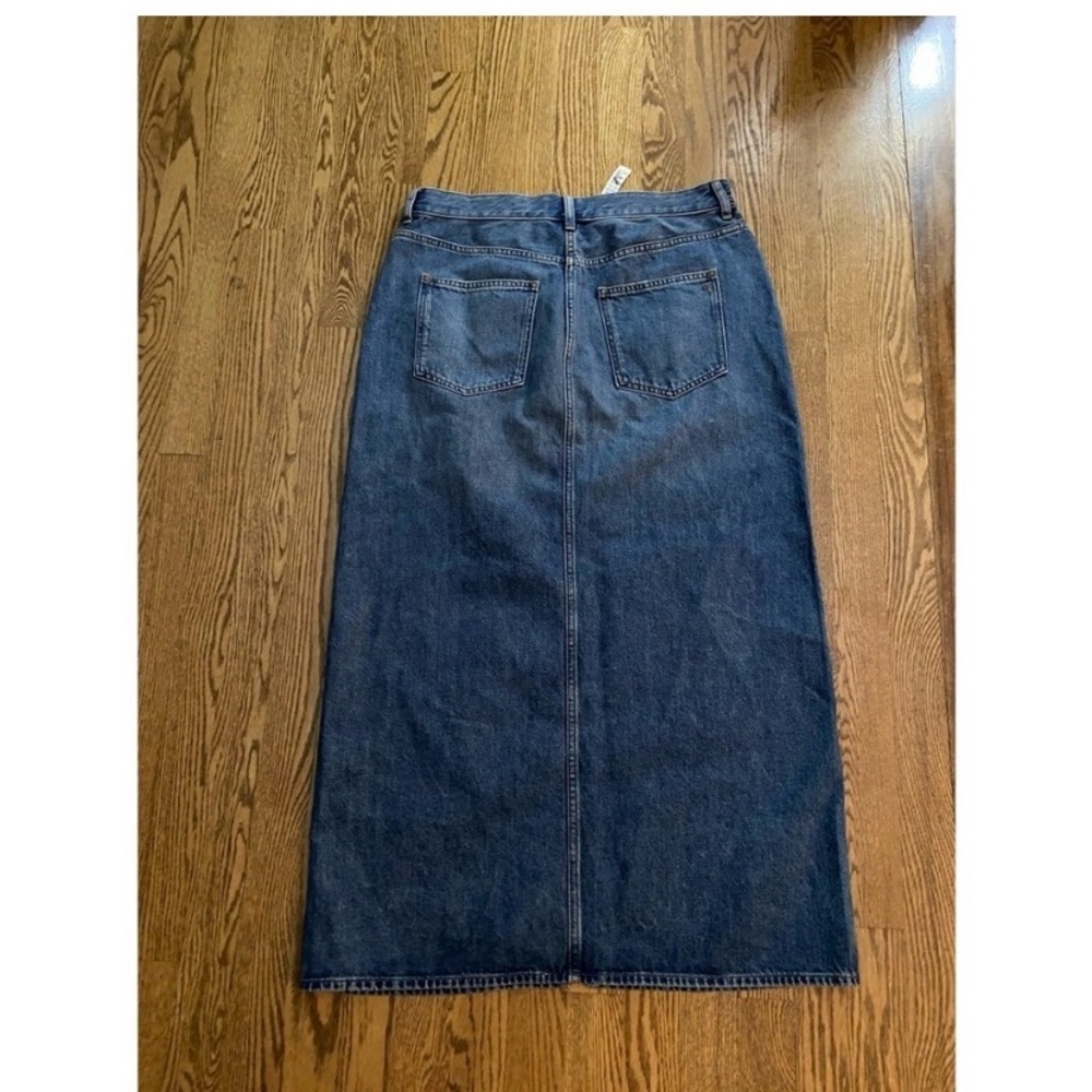 MADEWELL Denim Midi Skirt - Picture 9 of 9